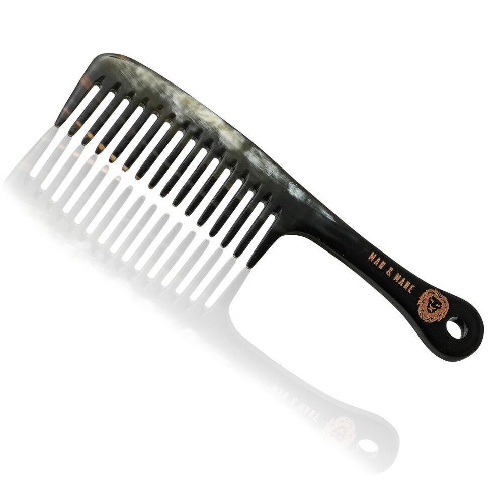 Oxhorn Comb Wide Tooth Anti-Static Detangling & Styling For Men Women